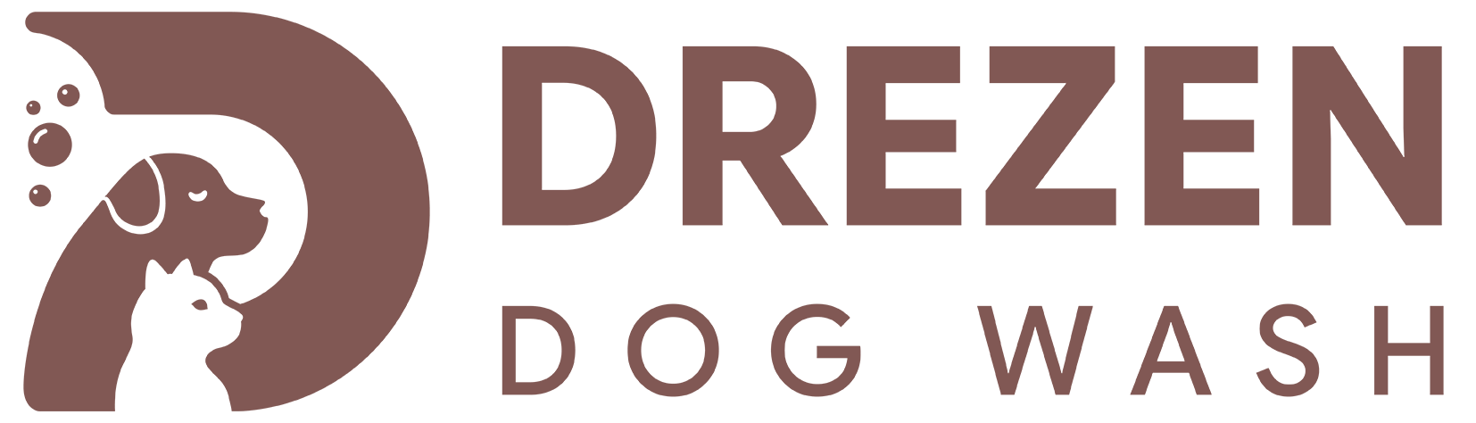 Drezen automatic dog wash machine logo